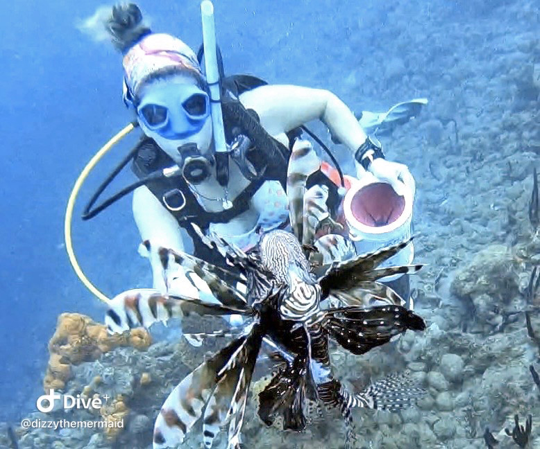 Desiree and the Lionfish